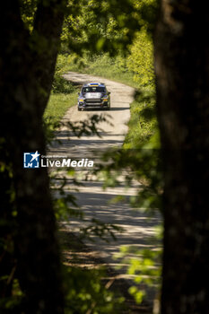 2024-04-19 - 54 DOMINGUEZ Diego, PEÑATE Rogelio, Ford Fiesta Rally3, action during the Croatia Rally 2024, 4th round of the 2024 WRC World Rally Car Championship, from April 18 to 21, 2024 at Zagreb, Croatia - AUTO - WRC - CROATIA RALLY 2024 - RALLY - MOTORS