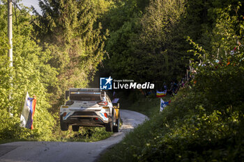 2024-04-19 - 16 FOURMAUX Adrien, CORIA Alexandre, Ford Puma Rally1, action during the Croatia Rally 2024, 4th round of the 2024 WRC World Rally Car Championship, from April 18 to 21, 2024 at Zagreb, Croatia - AUTO - WRC - CROATIA RALLY 2024 - RALLY - MOTORS