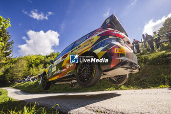 2024-04-19 - 53 Tom RENSONNET, Loïc DUMONT, Ford Fiesta Rally3, action during the Croatia Rally 2024, 4th round of the 2024 WRC World Rally Car Championship, from April 18 to 21, 2024 at Zagreb, Croatia - AUTO - WRC - CROATIA RALLY 2024 - RALLY - MOTORS
