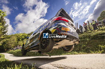 2024-04-19 - 57 Norbert MAIOR, Francesca MAIOR, Ford Fiesta Rally3, action during the Croatia Rally 2024, 4th round of the 2024 WRC World Rally Car Championship, from April 18 to 21, 2024 at Zagreb, Croatia - AUTO - WRC - CROATIA RALLY 2024 - RALLY - MOTORS
