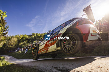 2024-04-19 - 25 CIAMIN Nicolas, ROCHE Yannick, Hyundai I2O Rally2, action during the Croatia Rally 2024, 4th round of the 2024 WRC World Rally Car Championship, from April 18 to 21, 2024 at Zagreb, Croatia - AUTO - WRC - CROATIA RALLY 2024 - RALLY - MOTORS