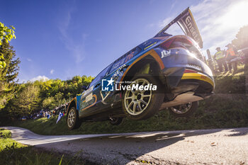 2024-04-19 - 26 JOONA Lauri, HUSSI Janni, Skoda Fabia RS Rally2, action during the Croatia Rally 2024, 4th round of the 2024 WRC World Rally Car Championship, from April 18 to 21, 2024 at Zagreb, Croatia - AUTO - WRC - CROATIA RALLY 2024 - RALLY - MOTORS