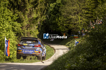 2024-04-19 - 61 André MARTINEZ, Guillermo SIERRA, Fiesta Rally3, action during the Croatia Rally 2024, 4th round of the 2024 WRC World Rally Car Championship, from April 18 to 21, 2024 at Zagreb, Croatia - AUTO - WRC - CROATIA RALLY 2024 - RALLY - MOTORS
