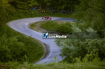 2024-04-19 - 20 ROSSEL Yohan, DUNAND Arnaud, Citroen C3 Rally2, action during the Croatia Rally 2024, 4th round of the 2024 WRC World Rally Car Championship, from April 18 to 21, 2024 at Zagreb, Croatia - AUTO - WRC - CROATIA RALLY 2024 - RALLY - MOTORS
