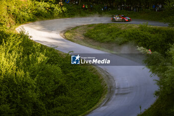 2024-04-19 - 11 NEUVILLE Thierry, WYDAEGHE Martijn, Hyundai I20 Rally1, action during the Croatia Rally 2024, 4th round of the 2024 WRC World Rally Car Championship, from April 18 to 21, 2024 at Zagreb, Croatia - AUTO - WRC - CROATIA RALLY 2024 - RALLY - MOTORS