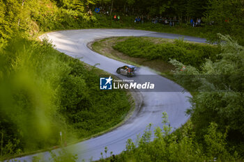 2024-04-19 - 33 EVANS Elfyn, MARTIN Scott, Toyota GR Yaris Rally1, action during the Croatia Rally 2024, 4th round of the 2024 WRC World Rally Car Championship, from April 18 to 21, 2024 at Zagreb, Croatia - AUTO - WRC - CROATIA RALLY 2024 - RALLY - MOTORS