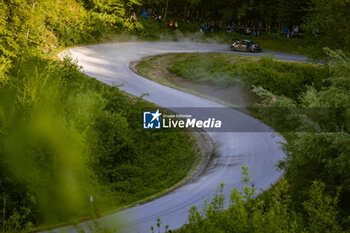 2024-04-19 - 33 EVANS Elfyn, MARTIN Scott, Toyota GR Yaris Rally1, action during the Croatia Rally 2024, 4th round of the 2024 WRC World Rally Car Championship, from April 18 to 21, 2024 at Zagreb, Croatia - AUTO - WRC - CROATIA RALLY 2024 - RALLY - MOTORS
