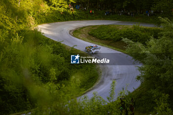 2024-04-19 - 16 FOURMAUX Adrien, CORIA Alexandre, Ford Puma Rally1, action during the Croatia Rally 2024, 4th round of the 2024 WRC World Rally Car Championship, from April 18 to 21, 2024 at Zagreb, Croatia - AUTO - WRC - CROATIA RALLY 2024 - RALLY - MOTORS