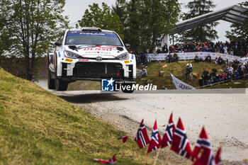 2024-04-20 - 36 KOGURE Hikaru, LUHTINEN Topi, Toyota Yaris Rally2, action during the Croatia Rally 2024, 4th round of the 2024 WRC World Rally Car Championship, from April 18 to 21, 2024 at Zagreb, Croatia - AUTO - WRC - CROATIA RALLY 2024 - RALLY - MOTORS