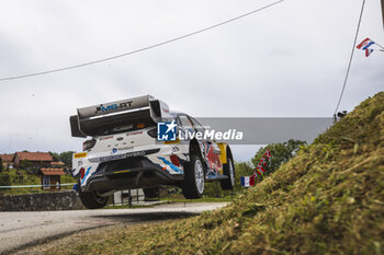 2024-04-20 - 16 FOURMAUX Adrien, CORIA Alexandre, Ford Puma Rally1, action during the Croatia Rally 2024, 4th round of the 2024 WRC World Rally Car Championship, from April 18 to 21, 2024 at Zagreb, Croatia - AUTO - WRC - CROATIA RALLY 2024 - RALLY - MOTORS