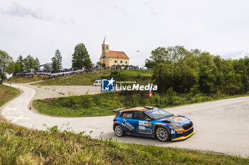 2024-04-20 - 26 JOONA Lauri, HUSSI Janni, Skoda Fabia RS Rally2, action during the Croatia Rally 2024, 4th round of the 2024 WRC World Rally Car Championship, from April 18 to 21, 2024 at Zagreb, Croatia - AUTO - WRC - CROATIA RALLY 2024 - RALLY - MOTORS