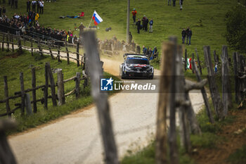 2024-04-20 - 33 EVANS Elfyn, MARTIN Scott, Toyota GR Yaris Rally1, action during the Croatia Rally 2024, 4th round of the 2024 WRC World Rally Car Championship, from April 18 to 21, 2024 at Zagreb, Croatia - AUTO - WRC - CROATIA RALLY 2024 - RALLY - MOTORS