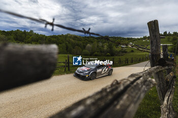 2024-04-20 - 33 EVANS Elfyn, MARTIN Scott, Toyota GR Yaris Rally1, action during the Croatia Rally 2024, 4th round of the 2024 WRC World Rally Car Championship, from April 18 to 21, 2024 at Zagreb, Croatia - AUTO - WRC - CROATIA RALLY 2024 - RALLY - MOTORS