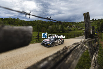 2024-04-20 - 17 OGIER Sebastien, LANDAIS Vincent, Toyota GR Yaris Rally1, action during the Croatia Rally 2024, 4th round of the 2024 WRC World Rally Car Championship, from April 18 to 21, 2024 at Zagreb, Croatia - AUTO - WRC - CROATIA RALLY 2024 - RALLY - MOTORS