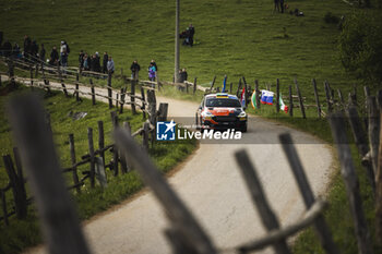 2024-04-20 - 58 Max SMART, Cameron FAIR, Fiesta Rally3, action during the Croatia Rally 2024, 4th round of the 2024 WRC World Rally Car Championship, from April 18 to 21, 2024 at Zagreb, Croatia - AUTO - WRC - CROATIA RALLY 2024 - RALLY - MOTORS