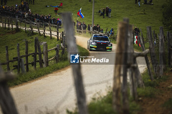 2024-04-20 - 31 GREENSMITH Gus, ANDERSSON Jonas, Skoda Fabia RS Rally2, action during the Croatia Rally 2024, 4th round of the 2024 WRC World Rally Car Championship, from April 18 to 21, 2024 at Zagreb, Croatia - AUTO - WRC - CROATIA RALLY 2024 - RALLY - MOTORS