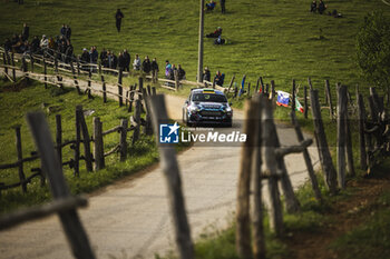 2024-04-20 - 66 Bruno BULACIA, Gabriel MORALES, Ford Fiesta Rally3, action during the Croatia Rally 2024, 4th round of the 2024 WRC World Rally Car Championship, from April 18 to 21, 2024 at Zagreb, Croatia - AUTO - WRC - CROATIA RALLY 2024 - RALLY - MOTORS