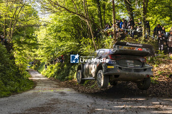 2024-04-21 - 17 OGIER Sebastien, LANDAIS Vincent, Toyota GR Yaris Rally1, action during the Croatia Rally 2024, 4th round of the 2024 WRC World Rally Car Championship, from April 18 to 21, 2024 at Zagreb, Croatia - AUTO - WRC - CROATIA RALLY 2024 - RALLY - MOTORS