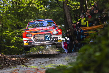 2024-04-21 - 20 ROSSEL Yohan, DUNAND Arnaud, Citroen C3 Rally2, action during the Croatia Rally 2024, 4th round of the 2024 WRC World Rally Car Championship, from April 18 to 21, 2024 at Zagreb, Croatia - AUTO - WRC - CROATIA RALLY 2024 - RALLY - MOTORS