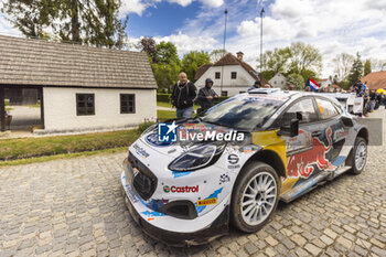 2024-04-21 - 16 FOURMAUX Adrien, CORIA Alexandre, Ford Puma Rally1, action during the Croatia Rally 2024, 4th round of the 2024 WRC World Rally Car Championship, from April 18 to 21, 2024 at Zagreb, Croatia - AUTO - WRC - CROATIA RALLY 2024 - RALLY - MOTORS