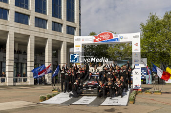 2024-04-21 - OGIER Sebastien, Toyota GR Yaris Rally1, portrait podium, portrait during the Croatia Rally 2024, 4th round of the 2024 WRC World Rally Car Championship, from April 18 to 21, 2024 at Zagreb, Croatia - AUTO - WRC - CROATIA RALLY 2024 - RALLY - MOTORS