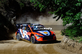 2024-05-11 - The Driver Ott Tanak And Co-Driver Martin Jarveoja Of The Hyundai Shell Mobis World Rally Team, Hyundaii20 N Rally1 Hybrid,They Face The 3rd Day Of The Race,During Fia World Rally Championship Wrc Vodafone Rally de Portugal 2024 11 May , Porto Portugal - FIA WORLD RALLY CHAMPIONSHIP WRC VODAFONE RALLY DE PORTUGAL 2024  - RALLY - MOTORS