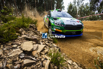 2024-05-09 - 38 Joshua MCERLEAN, James FULTON, Skoda Fabia RS Rally2, action during the Rally de Portugal 2024, 5th round of the 2024 WRC World Rally Car Championship, from May 9 to 12, 2024 at Matoshinhos, Portugal - AUTO - WRC - RALLY DE PORTUGAL 2024 - RALLY - MOTORS