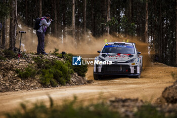 2024-05-09 - 37 KOGURE Hikaru, LUHTINEN Topi, Toyota Yaris Rally2, action during the Rally de Portugal 2024, 5th round of the 2024 WRC World Rally Car Championship, from May 9 to 12, 2024 at Matoshinhos, Portugal - AUTO - WRC - RALLY DE PORTUGAL 2024 - RALLY - MOTORS