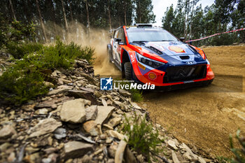 09/05/2024 - 08 TANAK Ott, JARVEOJA Martin, Hyundai I20 Rally1, action during the Rally de Portugal 2024, 5th round of the 2024 WRC World Rally Car Championship, from May 9 to 12, 2024 at Matoshinhos, Portugal - AUTO - WRC - RALLY DE PORTUGAL 2024 - RALLY - MOTORI