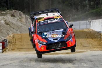 2024-05-09 - 06 SORDO Dani, CARRERA Candido, Hyundai I20 Rally1, action during the Rally de Portugal 2024, 5th round of the 2024 WRC World Rally Car Championship, from May 9 to 12, 2024 at Matoshinhos, Portugal - AUTO - WRC - RALLY DE PORTUGAL 2024 - RALLY - MOTORS