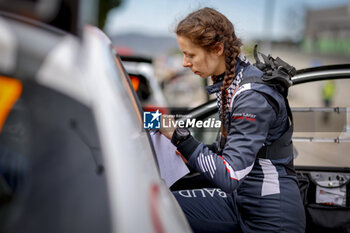 09/05/2024 - QUARTINI Charlyne, CITROEN C3 RC2 Rally2, portrait during the Rally de Portugal 2024, 5th round of the 2024 WRC World Rally Car Championship, from May 9 to 12, 2024 at Matoshinhos, Portugal - AUTO - WRC - RALLY DE PORTUGAL 2024 - RALLY - MOTORI