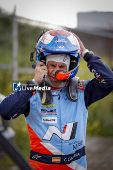 09/05/2024 - CARRERA Candido, Hyundai I20 Rally1, portrait during the Rally de Portugal 2024, 5th round of the 2024 WRC World Rally Car Championship, from May 9 to 12, 2024 at Matoshinhos, Portugal - AUTO - WRC - RALLY DE PORTUGAL 2024 - RALLY - MOTORI