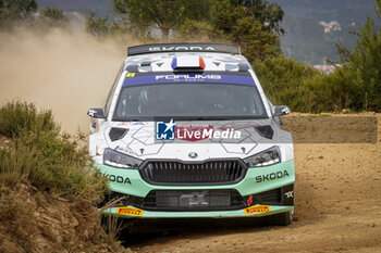 2024-05-09 - 31 LOUBET Pierre-Louis, PASCAUD Loris, Skoda Fabia RS Rally2, action during the Rally de Portugal 2024, 5th round of the 2024 WRC World Rally Car Championship, from May 9 to 12, 2024 at Matoshinhos, Portugal - AUTO - WRC - RALLY DE PORTUGAL 2024 - RALLY - MOTORS