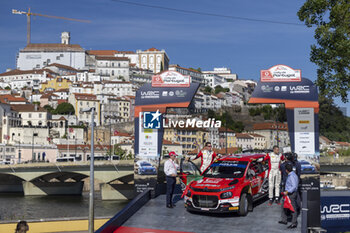 2024-05-09 - 25 Gryazin Nikolay, ALEKSANDROV Konstantin, Citroen C3 Rally2, action during the Rally de Portugal 2024, 5th round of the 2024 WRC World Rally Car Championship, from May 9 to 12, 2024 at Matoshinhos, Portugal - AUTO - WRC - RALLY DE PORTUGAL 2024 - RALLY - MOTORS