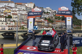 2024-05-09 - 63 DOMINGUEZ Diego, PEÑATE Rogelio, Ford Fiesta Rally3, action during the Rally de Portugal 2024, 5th round of the 2024 WRC World Rally Car Championship, from May 9 to 12, 2024 at Matoshinhos, Portugal - AUTO - WRC - RALLY DE PORTUGAL 2024 - RALLY - MOTORS