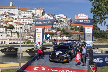 2024-05-09 - 24 PAJARI Sami, MALKONEN Enni, Toyota Yaris Rally2, action during the Rally de Portugal 2024, 5th round of the 2024 WRC World Rally Car Championship, from May 9 to 12, 2024 at Matoshinhos, Portugal - AUTO - WRC - RALLY DE PORTUGAL 2024 - RALLY - MOTORS