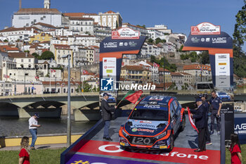 2024-05-09 - 35 Kris MEEKE, Stuart LOUDON, Hyundai I2O Rally2, action during the Rally de Portugal 2024, 5th round of the 2024 WRC World Rally Car Championship, from May 9 to 12, 2024 at Matoshinhos, Portugal - AUTO - WRC - RALLY DE PORTUGAL 2024 - RALLY - MOTORS