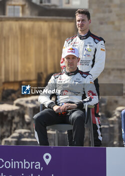 2024-05-09 - 17 OGIER Sebastien, LANDAIS Vincent, Toyota GR Yaris Rally1, portrait Cerimonial Start Coimbra during the Rally de Portugal 2024, 5th round of the 2024 WRC World Rally Car Championship, from May 9 to 12, 2024 at Matoshinhos, Portugal - AUTO - WRC - RALLY DE PORTUGAL 2024 - RALLY - MOTORS