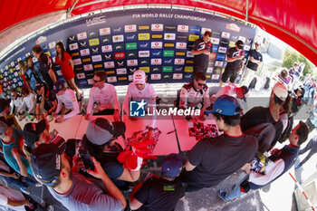 2024-05-09 - Autograph session Coimbra during the Rally de Portugal 2024, 5th round of the 2024 WRC World Rally Car Championship, from May 9 to 12, 2024 at Matoshinhos, Portugal - AUTO - WRC - RALLY DE PORTUGAL 2024 - RALLY - MOTORS