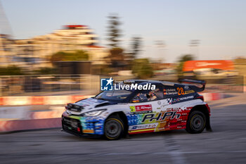 2024-05-09 - 28 SOLANS Jan, SANJUAN Rodrigo, Toyota Yaris Rally2, action during the Rally de Portugal 2024, 5th round of the 2024 WRC World Rally Car Championship, from May 9 to 12, 2024 at Matoshinhos, Portugal - AUTO - WRC - RALLY DE PORTUGAL 2024 - RALLY - MOTORS