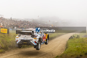 2024-05-12 - 13 MUNSTER Gregoire, LOUKA Louis, Ford Puma Rally1, action during the Rally de Portugal 2024, 5th round of the 2024 WRC World Rally Car Championship, from May 9 to 12, 2024 at Matoshinhos, Portugal - AUTO - WRC - RALLY DE PORTUGAL 2024 - RALLY - MOTORS