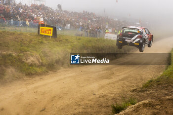 2024-05-12 - 25 Gryazin Nikolay, ALEKSANDROV Konstantin, Citroen C3 Rally2, action during the Rally de Portugal 2024, 5th round of the 2024 WRC World Rally Car Championship, from May 9 to 12, 2024 at Matoshinhos, Portugal - AUTO - WRC - RALLY DE PORTUGAL 2024 - RALLY - MOTORS