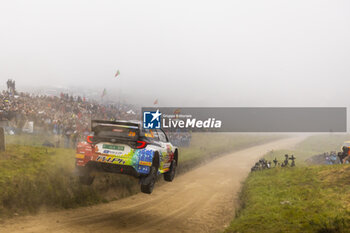 2024-05-12 - 28 SOLANS Jan, SANJUAN Rodrigo, Toyota Yaris Rally2, action during the Rally de Portugal 2024, 5th round of the 2024 WRC World Rally Car Championship, from May 9 to 12, 2024 at Matoshinhos, Portugal - AUTO - WRC - RALLY DE PORTUGAL 2024 - RALLY - MOTORS