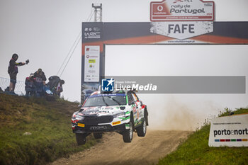 2024-05-12 - 53 MAURO Alejandro, PEREZ Adrian, SKODA Fabia RS RC2 Rally2, action during the Rally de Portugal 2024, 5th round of the 2024 WRC World Rally Car Championship, from May 9 to 12, 2024 at Matoshinhos, Portugal - AUTO - WRC - RALLY DE PORTUGAL 2024 - RALLY - MOTORS