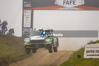 2024-05-12 - 38 Joshua MCERLEAN, James FULTON, Skoda Fabia RS Rally2, action during the Rally de Portugal 2024, 5th round of the 2024 WRC World Rally Car Championship, from May 9 to 12, 2024 at Matoshinhos, Portugal - AUTO - WRC - RALLY DE PORTUGAL 2024 - RALLY - MOTORS