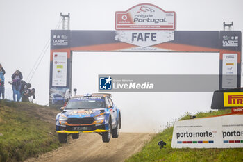 2024-05-12 - 29 JOONA Lauri, HUSSI Janni, Skoda Fabia RS Rally2, action during the Rally de Portugal 2024, 5th round of the 2024 WRC World Rally Car Championship, from May 9 to 12, 2024 at Matoshinhos, Portugal - AUTO - WRC - RALLY DE PORTUGAL 2024 - RALLY - MOTORS