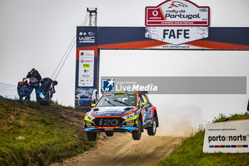 2024-05-12 - 43 Ricardo TEODÓSIO, José TEIXEIRA, Hyundai I2O Rally2, action during the Rally de Portugal 2024, 5th round of the 2024 WRC World Rally Car Championship, from May 9 to 12, 2024 at Matoshinhos, Portugal - AUTO - WRC - RALLY DE PORTUGAL 2024 - RALLY - MOTORS