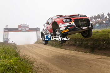 2024-05-12 - 25 Gryazin Nikolay, ALEKSANDROV Konstantin, Citroen C3 Rally2, action during the Rally de Portugal 2024, 5th round of the 2024 WRC World Rally Car Championship, from May 9 to 12, 2024 at Matoshinhos, Portugal - AUTO - WRC - RALLY DE PORTUGAL 2024 - RALLY - MOTORS