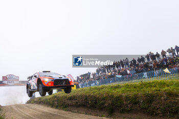 2024-05-12 - 11 NEUVILLE Thierry, WYDAEGHE Martijn, Hyundai I20 Rally1, action during the Rally de Portugal 2024, 5th round of the 2024 WRC World Rally Car Championship, from May 9 to 12, 2024 at Matoshinhos, Portugal - AUTO - WRC - RALLY DE PORTUGAL 2024 - RALLY - MOTORS