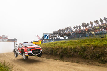 2024-05-12 - 21 ROSSEL Yohan, DUNAND Arnaud, Citroen C3 Rally2, action during the Rally de Portugal 2024, 5th round of the 2024 WRC World Rally Car Championship, from May 9 to 12, 2024 at Matoshinhos, Portugal - AUTO - WRC - RALLY DE PORTUGAL 2024 - RALLY - MOTORS